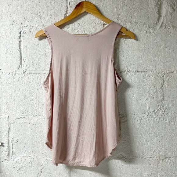 Maurices Dusty Pink Crochet Lace Sleeveless Tank Top Women’s Sz S - Picture 4 of 4